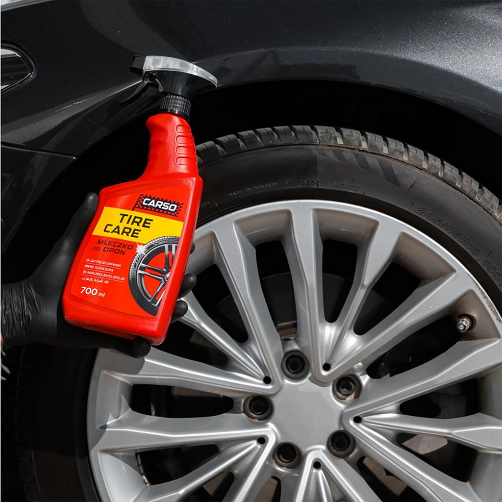 Soluție pentru luciul anvelopelor K2 Carso Tire Care AURA 700 ml C155