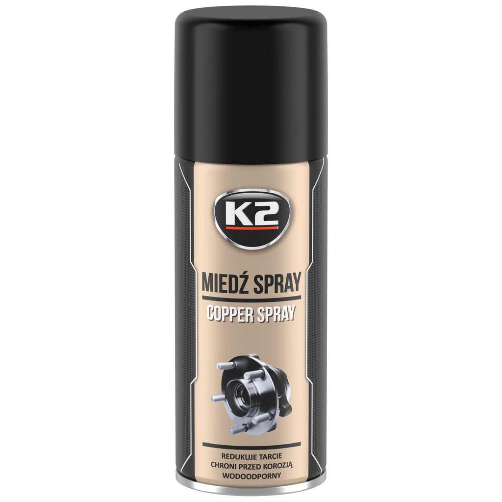 K2 COPPER MIEDŹ SPRAY SMAR MIEDZIOWY MIEDZIANY SZYBKOSCHNĄCY 400ml W122