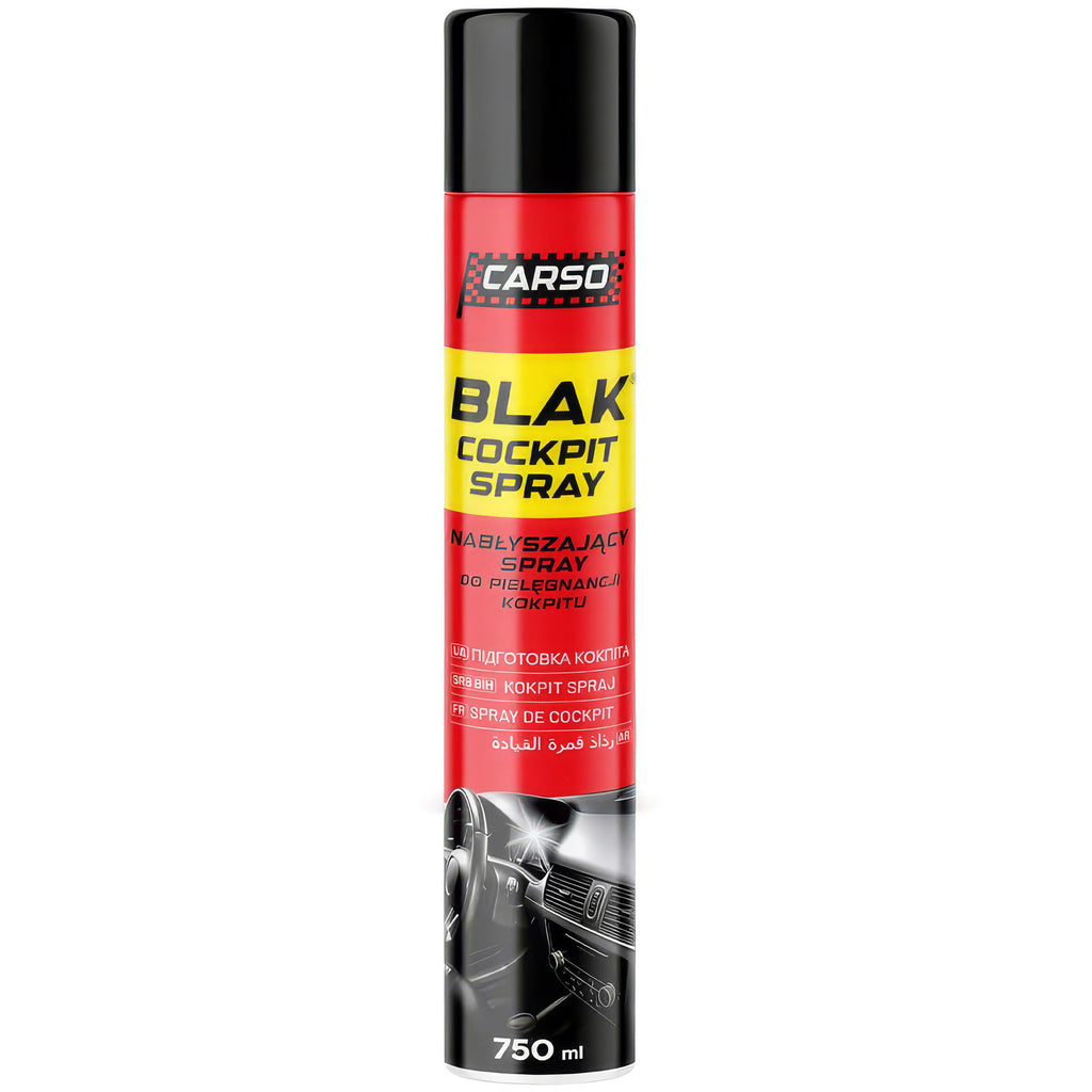 Spray pentru bord K2 Carso Blak New Car 750 ml C407NC