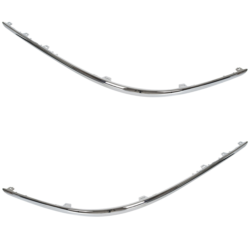 Pereche ornamente bară de protecție spate pentru VW Passat B6 SEDAN