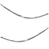 Pereche ornamente bară de protecție spate pentru VW Passat B6 SEDAN