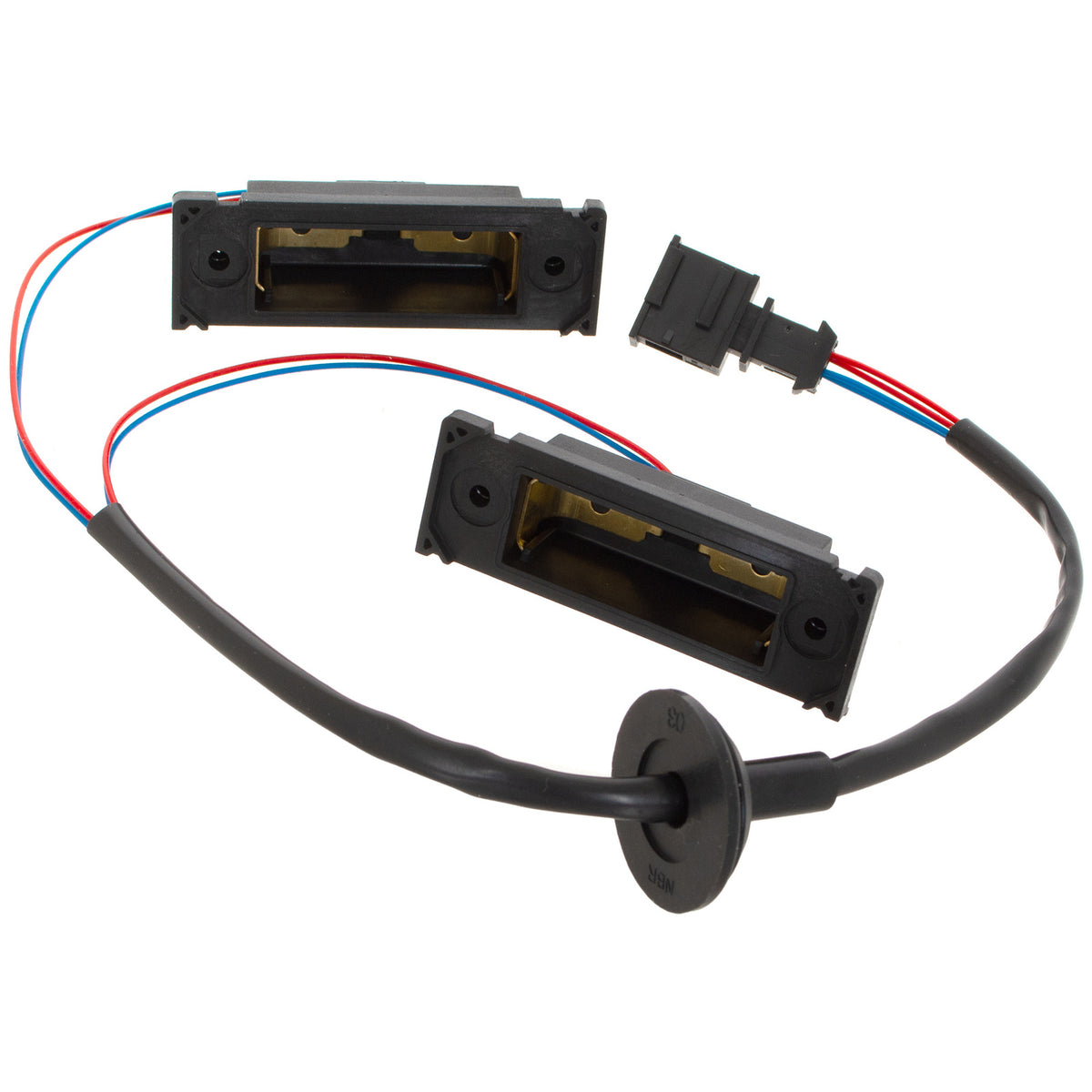 Корпус на плафони за номер с кабели за VW T5 2003–2015 – 7H0827740