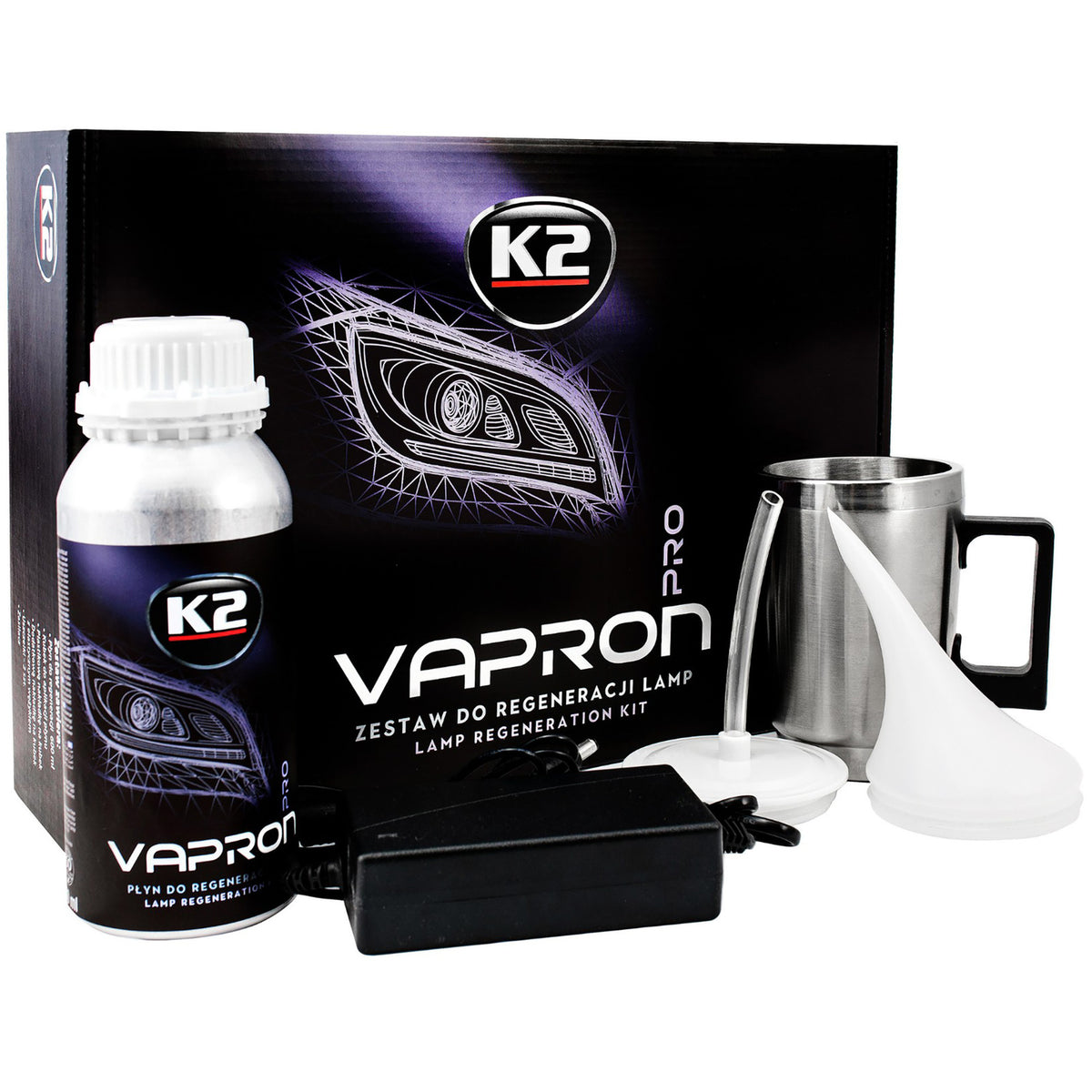 Комплект за възстановяване на фарове K2 VAPRON PRO D7900