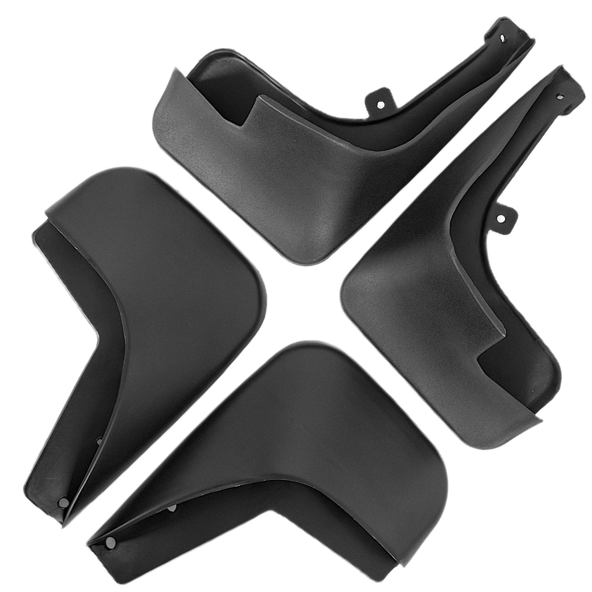 Chlapacze Dedykowane Przód + Tył do PEUGEOT 207 2006-2012 HB/SW KOMPLET