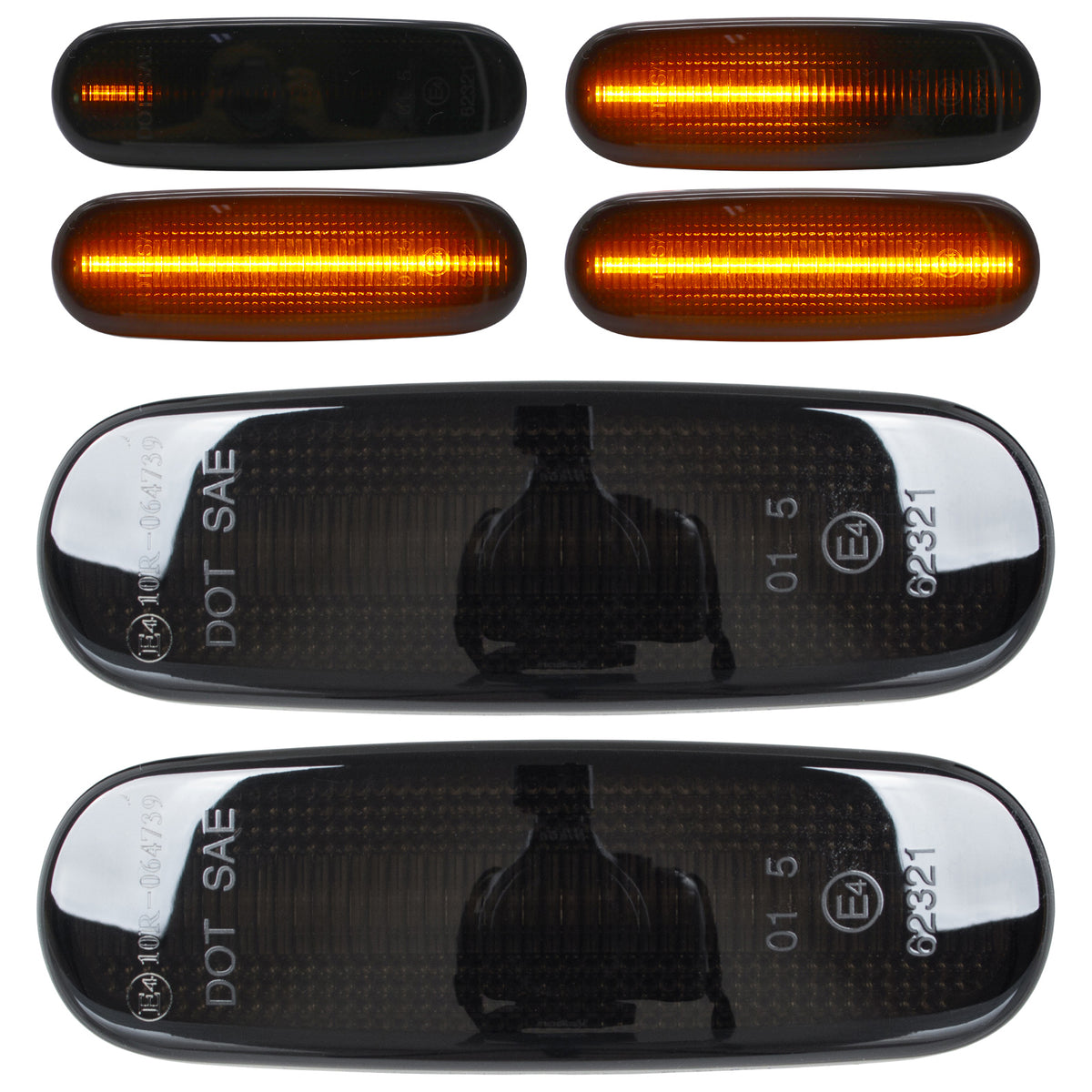 Чифт странични мигачи LED за Abarth Punto Grande Punto Citroen и др.