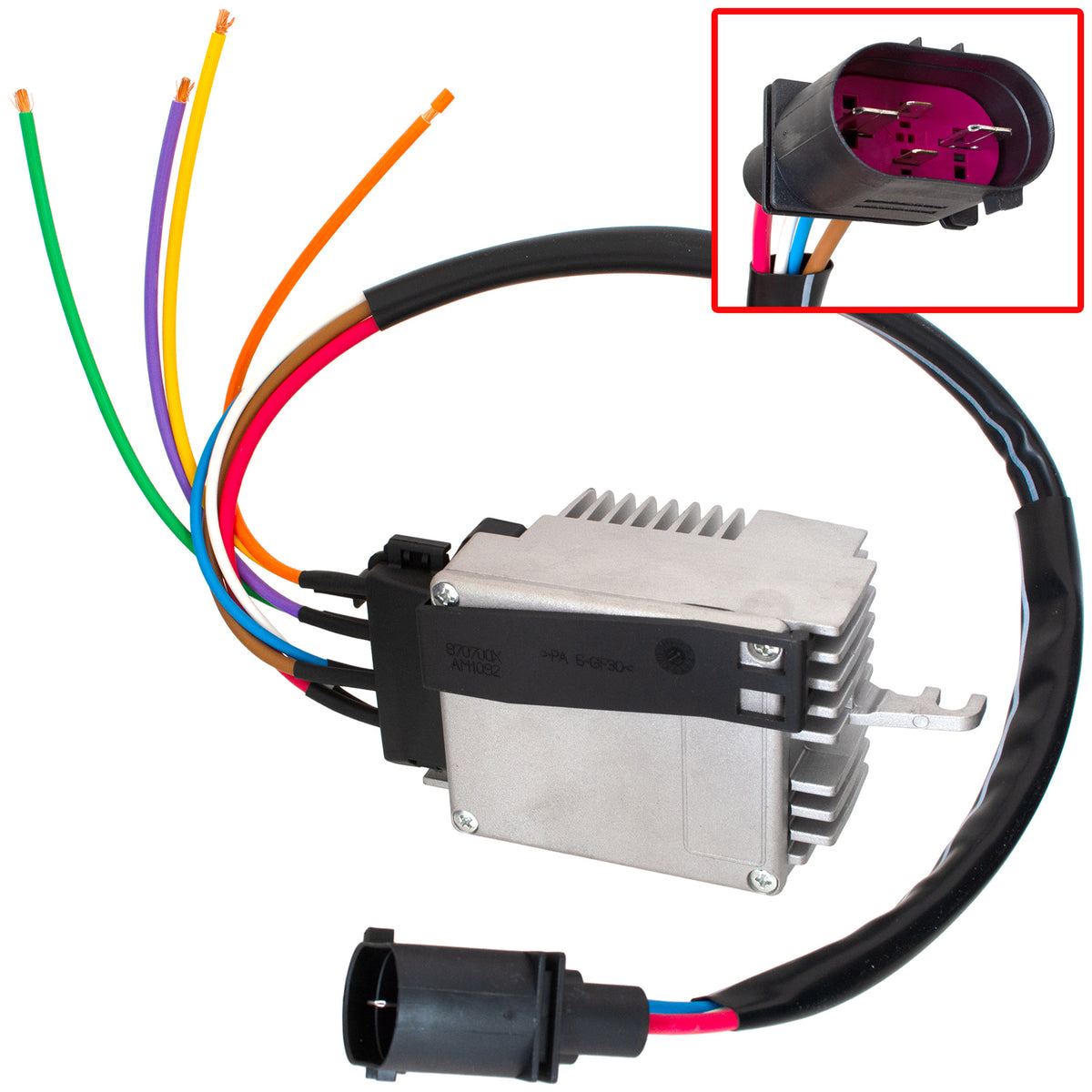 Modul, unitate de comandă ventilator pentru Audi A4 B6 2000–2006