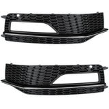 Pereche grile bară de protecție față pentru Audi A4 B8 S-LINE FL