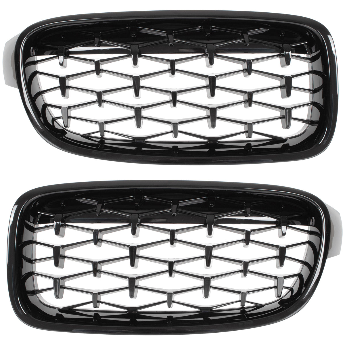 Чифт решетки между фаровете за BMW 3 F30 F31 2012–2019