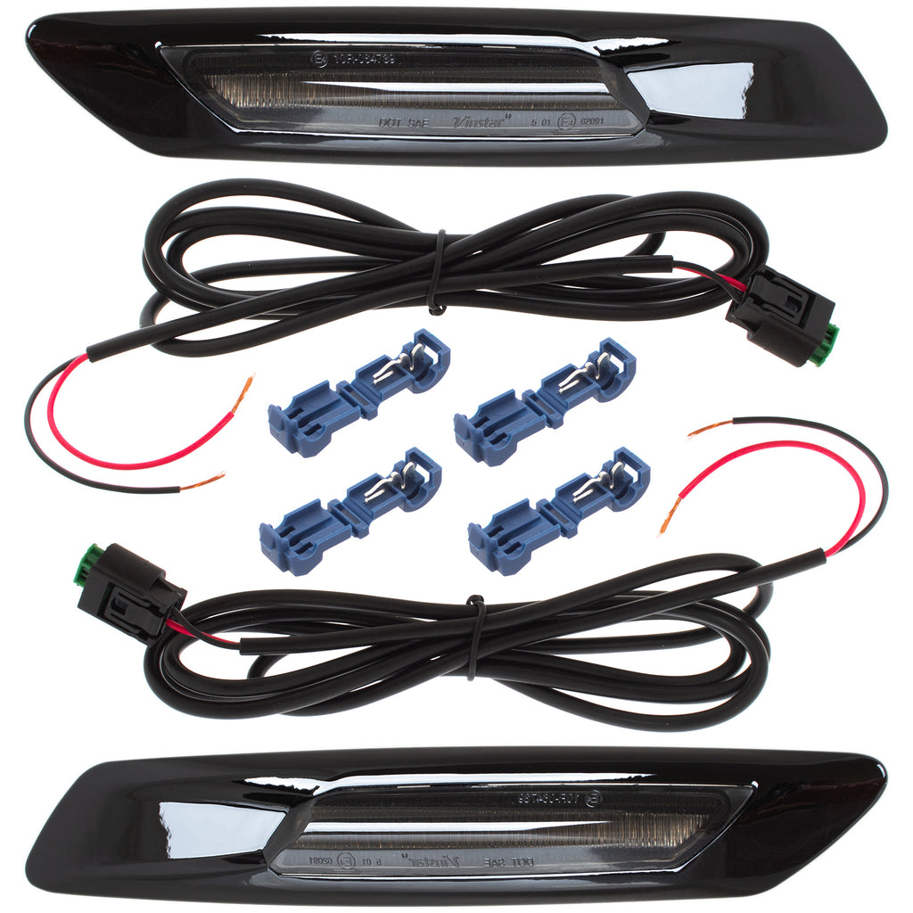 Чифт странични мигачи LED за БМВ Е60 (BMW 5 E60 / E61) 2003–2010