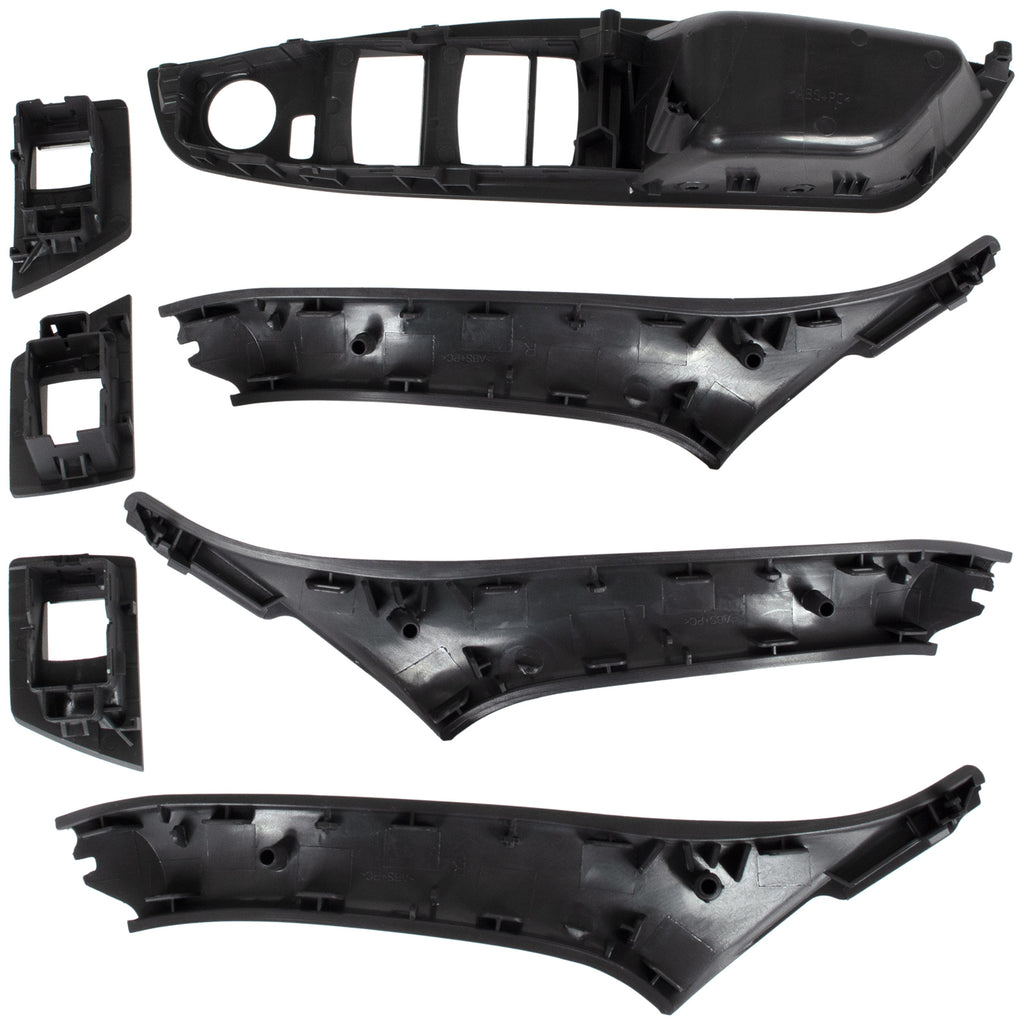 Set mânere interioare stânga și dreapta pentru BMW 5 F10 F11 2009–2017