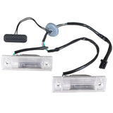 Lampă număr înmatriculare cu buton pentru Chevrolet Orlando 2011–