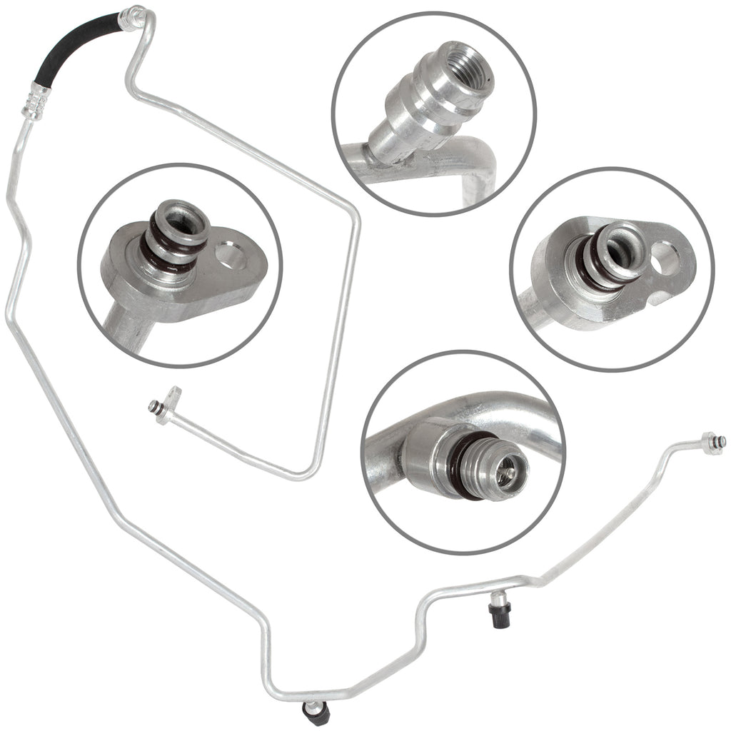 Маркуч на климатика за Ситроен С2 (Citroen C2) 2003–2012 – 9650823380