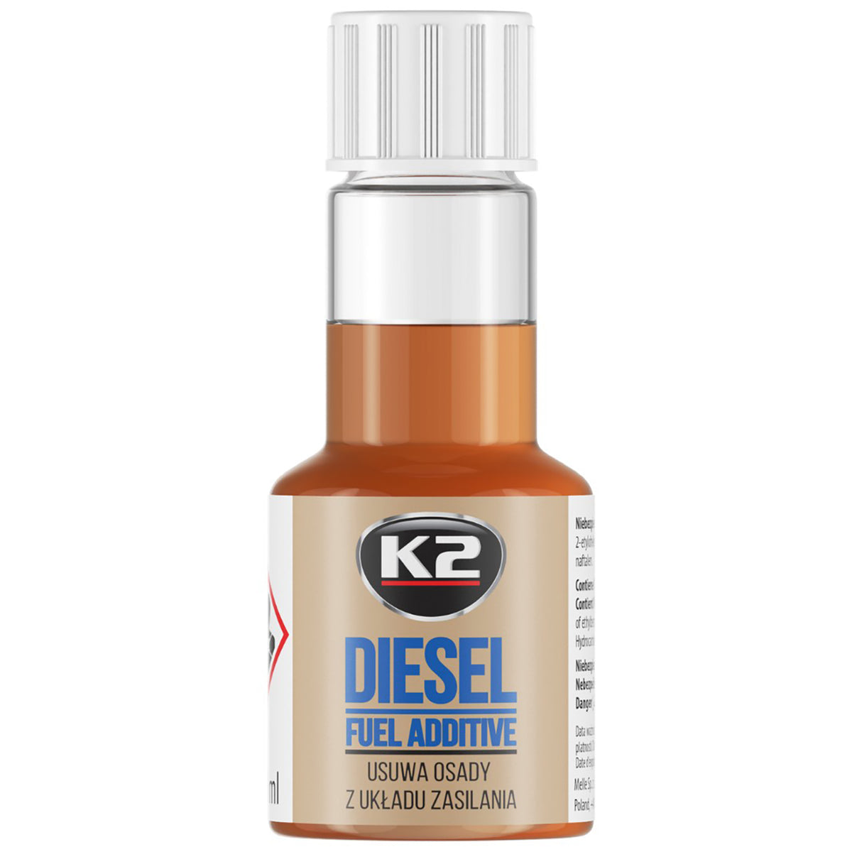 Aditiv pentru combustibil K2 DIESEL 50 ml T312