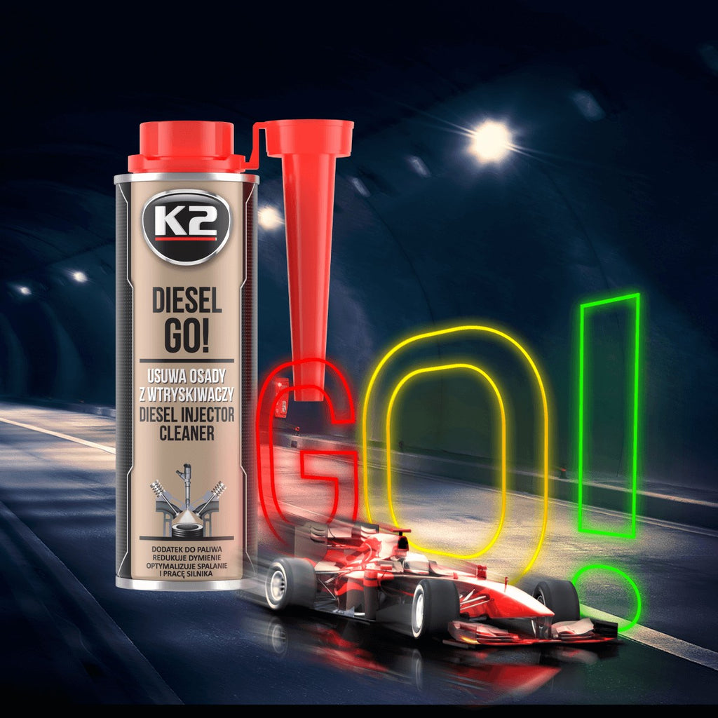 Aditiv pentru combustibil K2 DIESEL GO! 250 ml T321