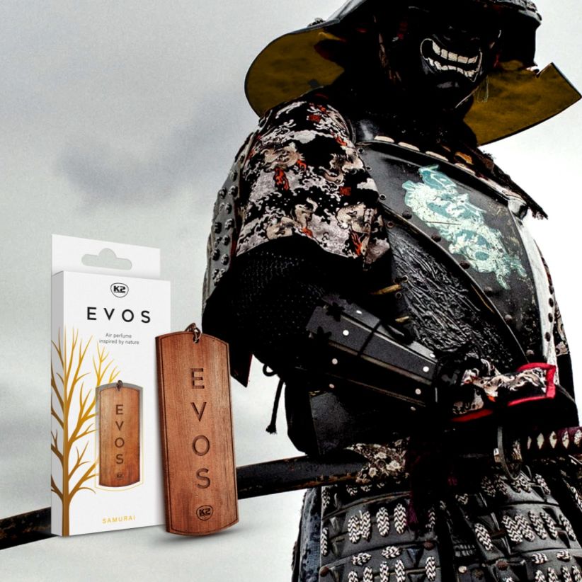 Дървен висящ ароматизатор K2 EVOS SAMURAI V032
