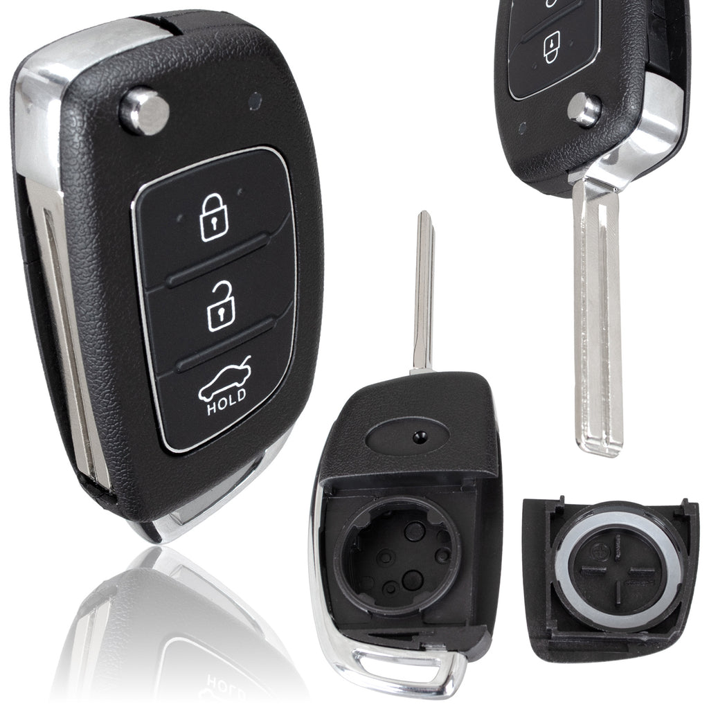 Hyundai Accent i10 i20 i30 i40 ix20 ix35 Tucson obudowa pilota 3 PRZYCISKI