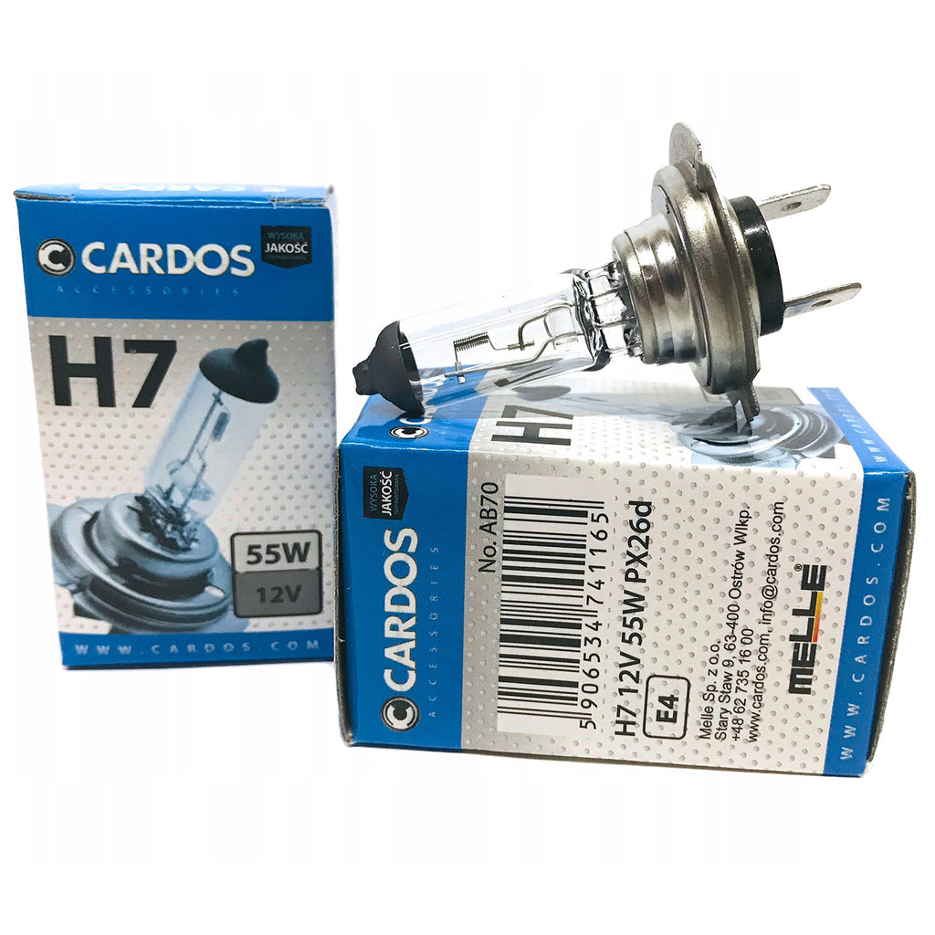 K2 CARDOS крушка H7 12 V 55 W PX26d AH715