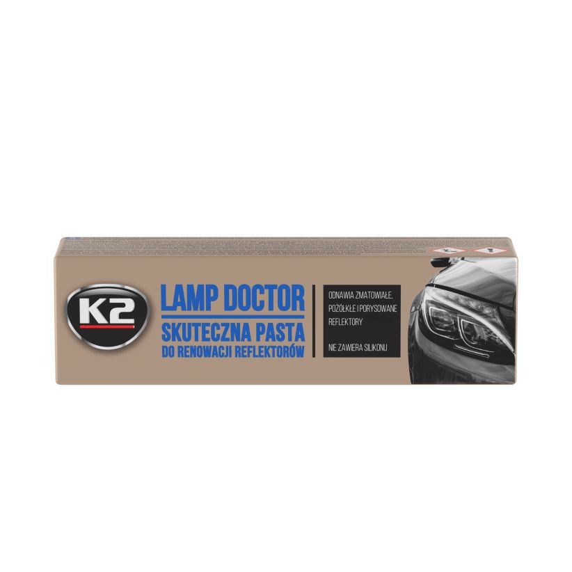 K2 LAMP DOCTOR ефективна паста за възстановяване на фарове L3050