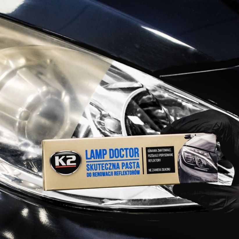 K2 LAMP DOCTOR ефективна паста за възстановяване на фарове L3050