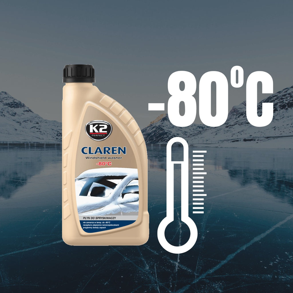 Concentrat parbriz iarnă K2 CLAREN -80 °C