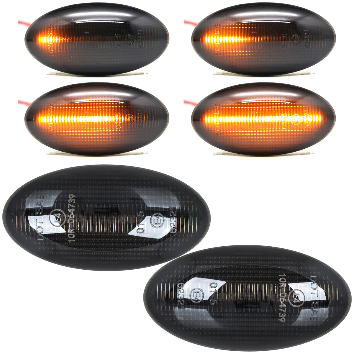 Чифт странични мигачи LED за Mazda 2 3 5 6 MPV Premacy