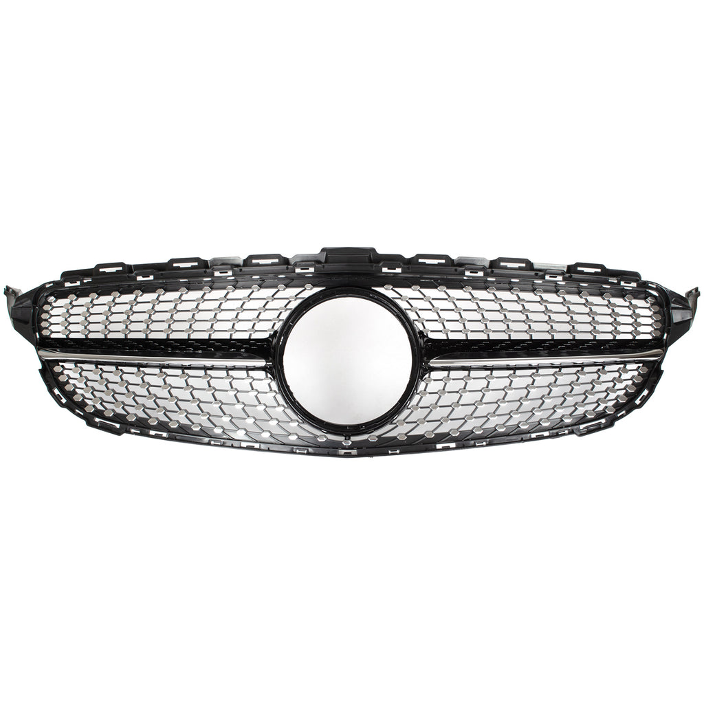 Grilă între faruri (grill) pentru Mercedes C Class W205 2014–2018