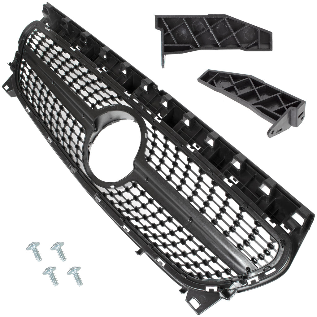 Grilă între faruri (grill) pentru Mercedes CLA C117 / W117 2013–2019
