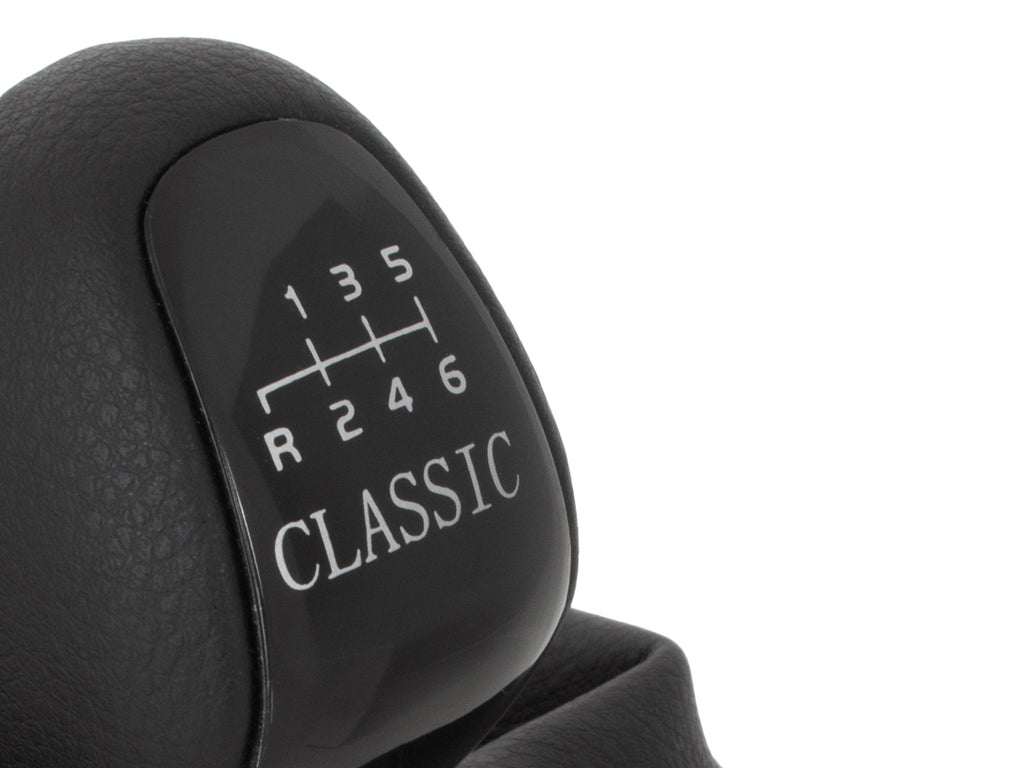 Mercedes W203 C-Klasa 00-07 gałka zmiany biegów CZARNA CLASSIC 6 BIEGÓW + MIESZEK