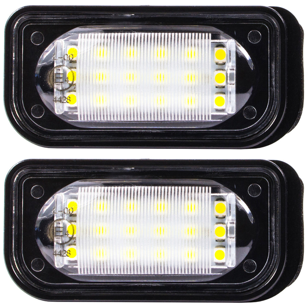 LED плафон за номер за Mercedes W203 W209 4-врати. sedan