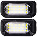 LED плафон за номер за Mercedes W203 W209 4-врати. sedan