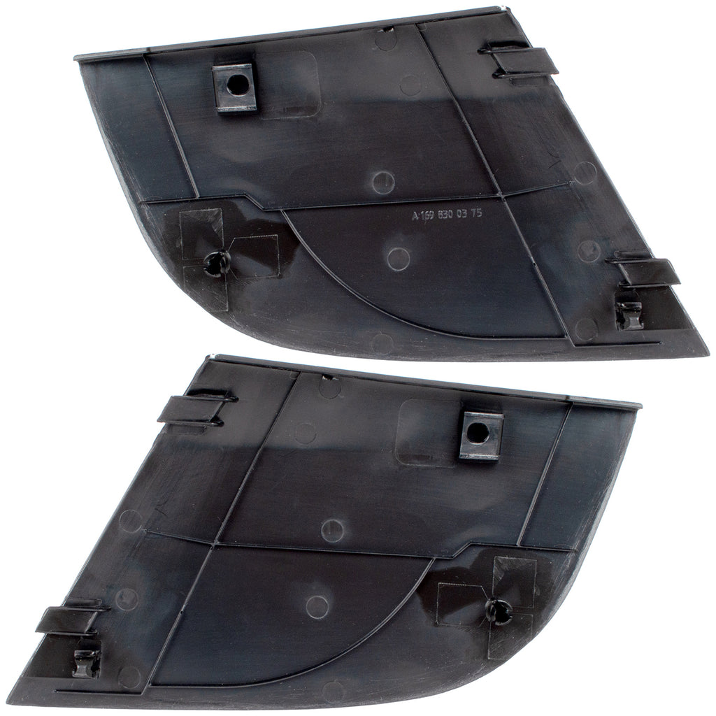 Pereche grile sub parbriz pentru Mercedes W245 B-Class 2005–2011