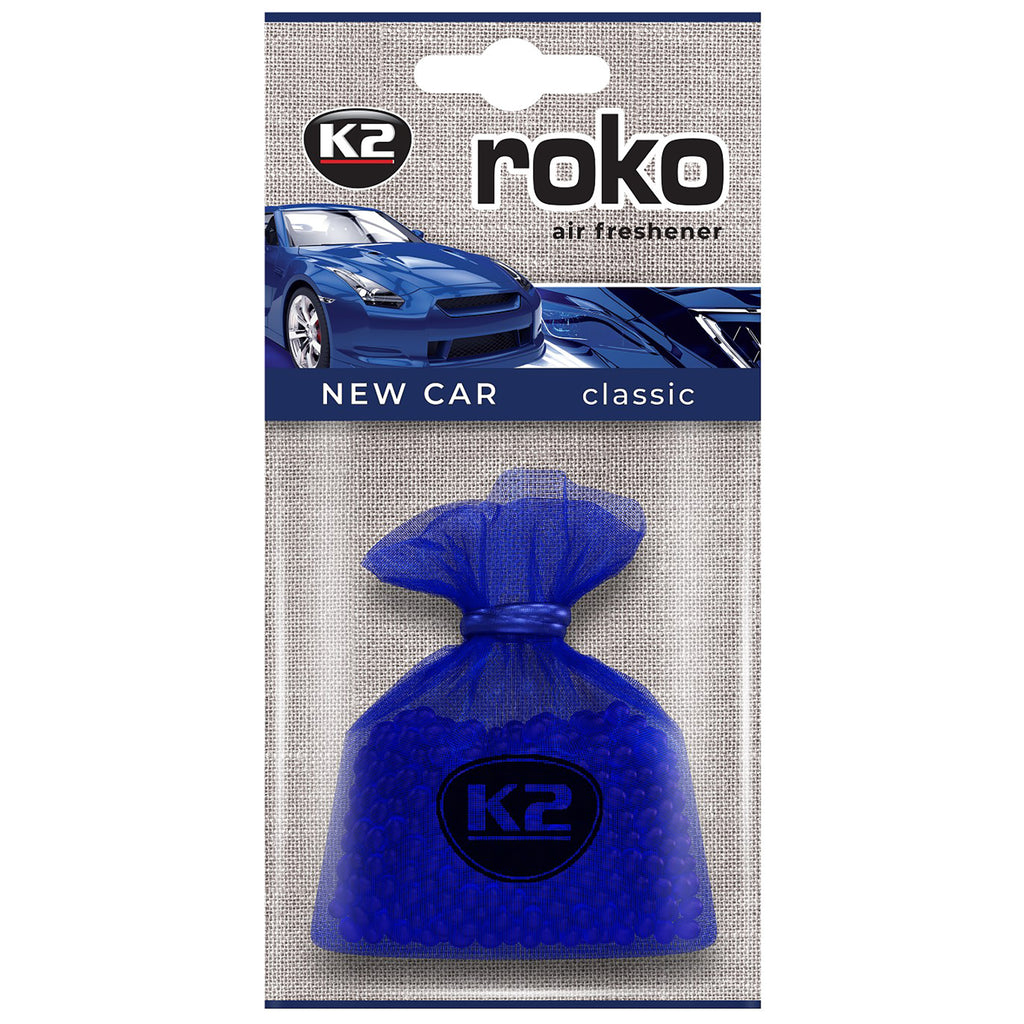 Odorizant auto în săculeț K2 ROKO NEW CAR 20 g V821
