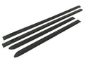 Opel Vectra B 95-99 listwy boczne L+P 4 szt. kpl + zapinki CZARNE