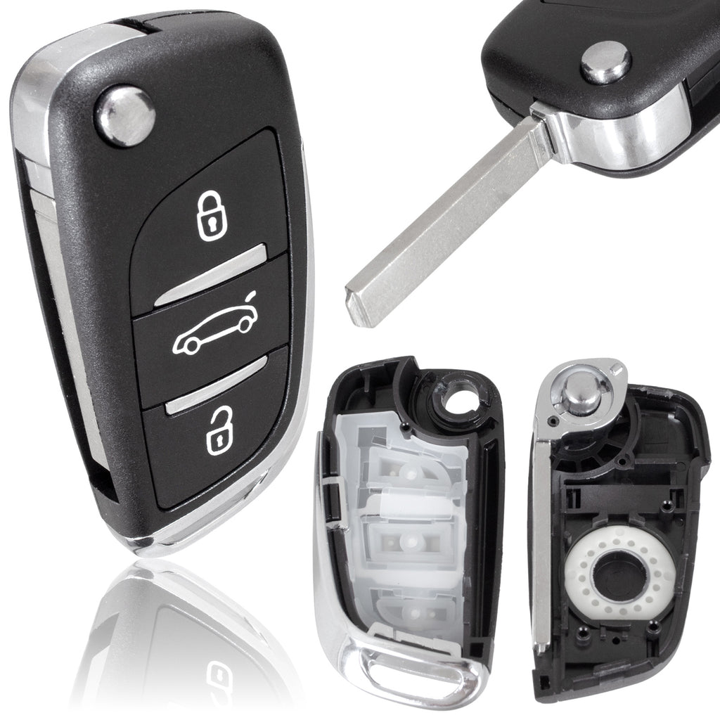 Корпус на дистанционното за Peugeot 207 307 308 407 408 508 3008 RCZ