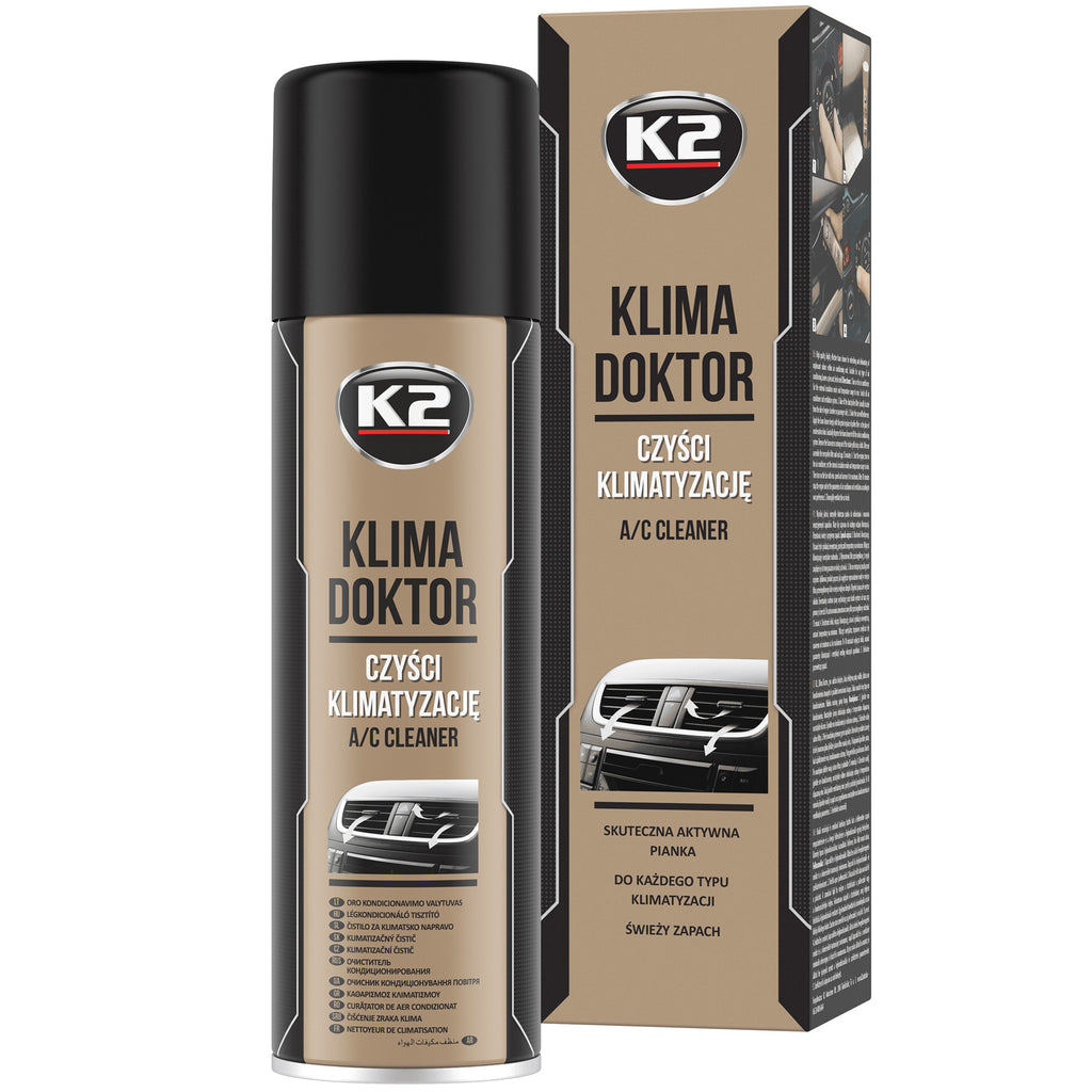 Пяна за почистване на климатика K2 KLIMA DOKTOR 500 мл, аерозол W100