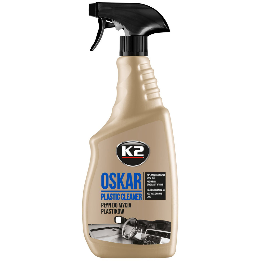 Течност за миене на пластмаси K2 OSKAR 750 мл с пулверизатор K217M
