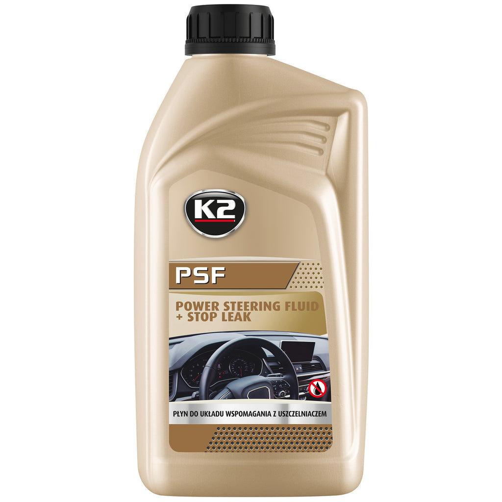 Течност за сервоусилвателя с уплътнител K2 PSF STOP LEAK 1 л O5821E