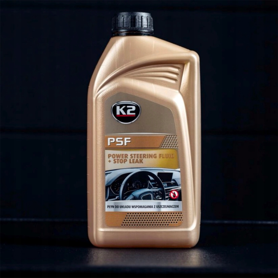 Течност за сервоусилвателя с уплътнител K2 PSF STOP LEAK 1 л O5821E