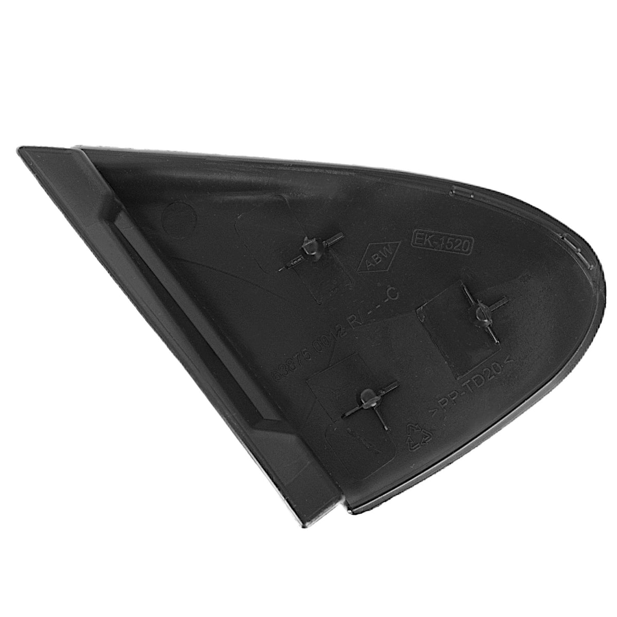 Ornament stâlp stânga pentru Renault FLUENCE 2010– – 638750012R