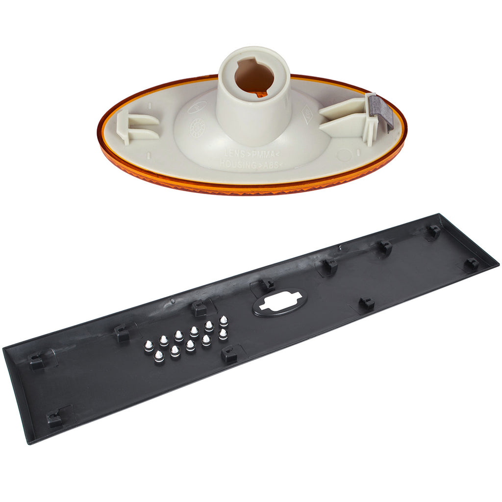 Ornament cu lampă de gabarit stânga pentru Renault Master 3 LONG MAX