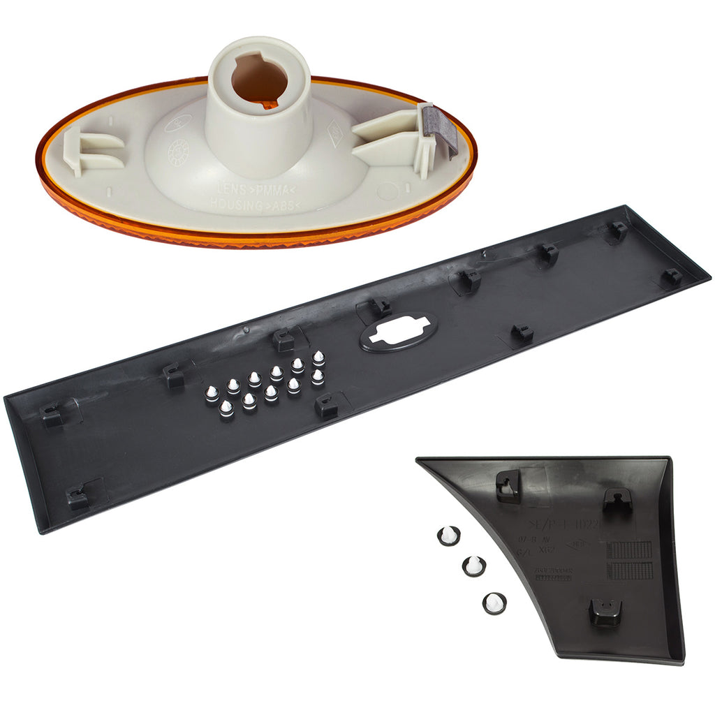 Set ornamente cu lampă de gabarit pentru Renault Master 3 LONG MAX