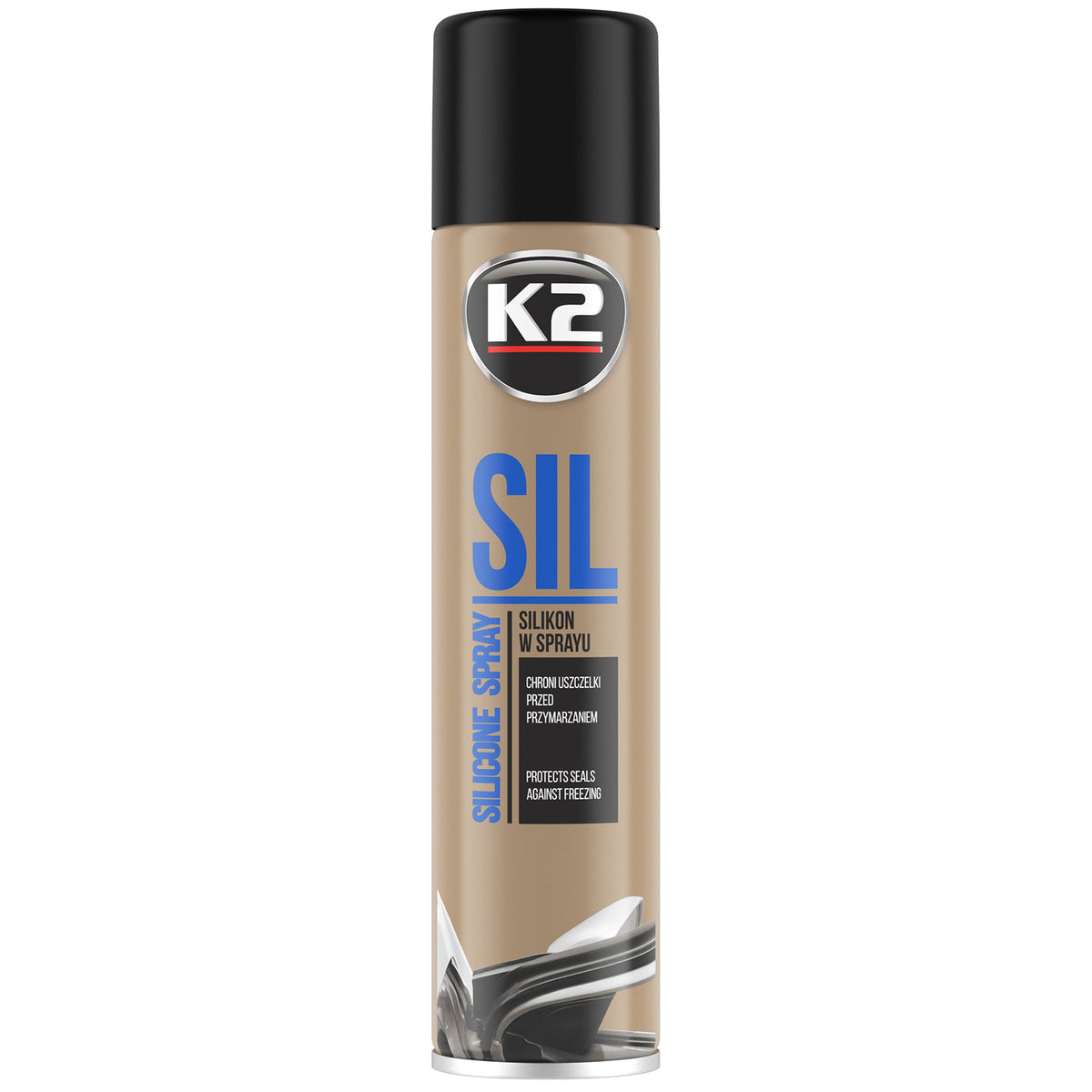 Силикон за уплътнения K2 SIL 300 мл, аерозол K633