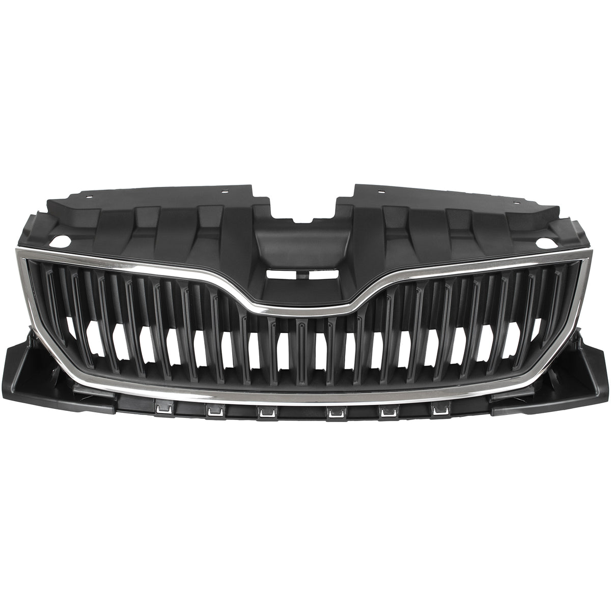 Grilă între faruri (grill) pentru Skoda Fabia 3 2014–2018 – 6V0853653