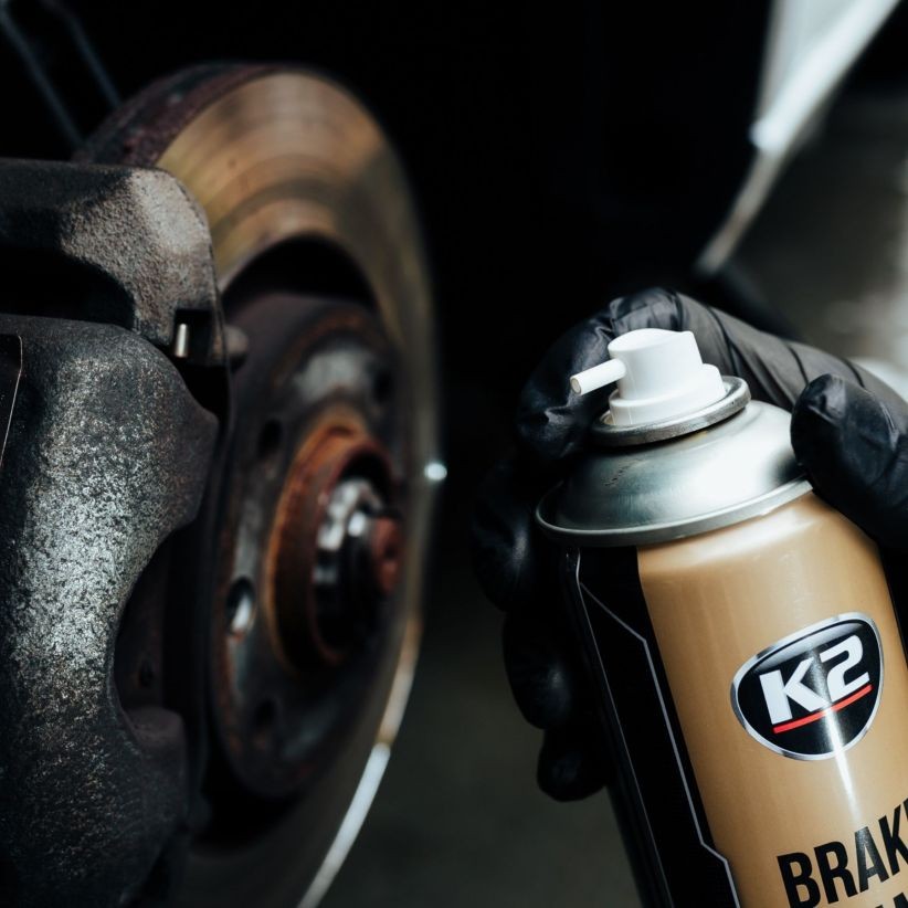 Почистващ препарат за спирачки K2 BRAKE CLEANER 400 мл, аерозол W103