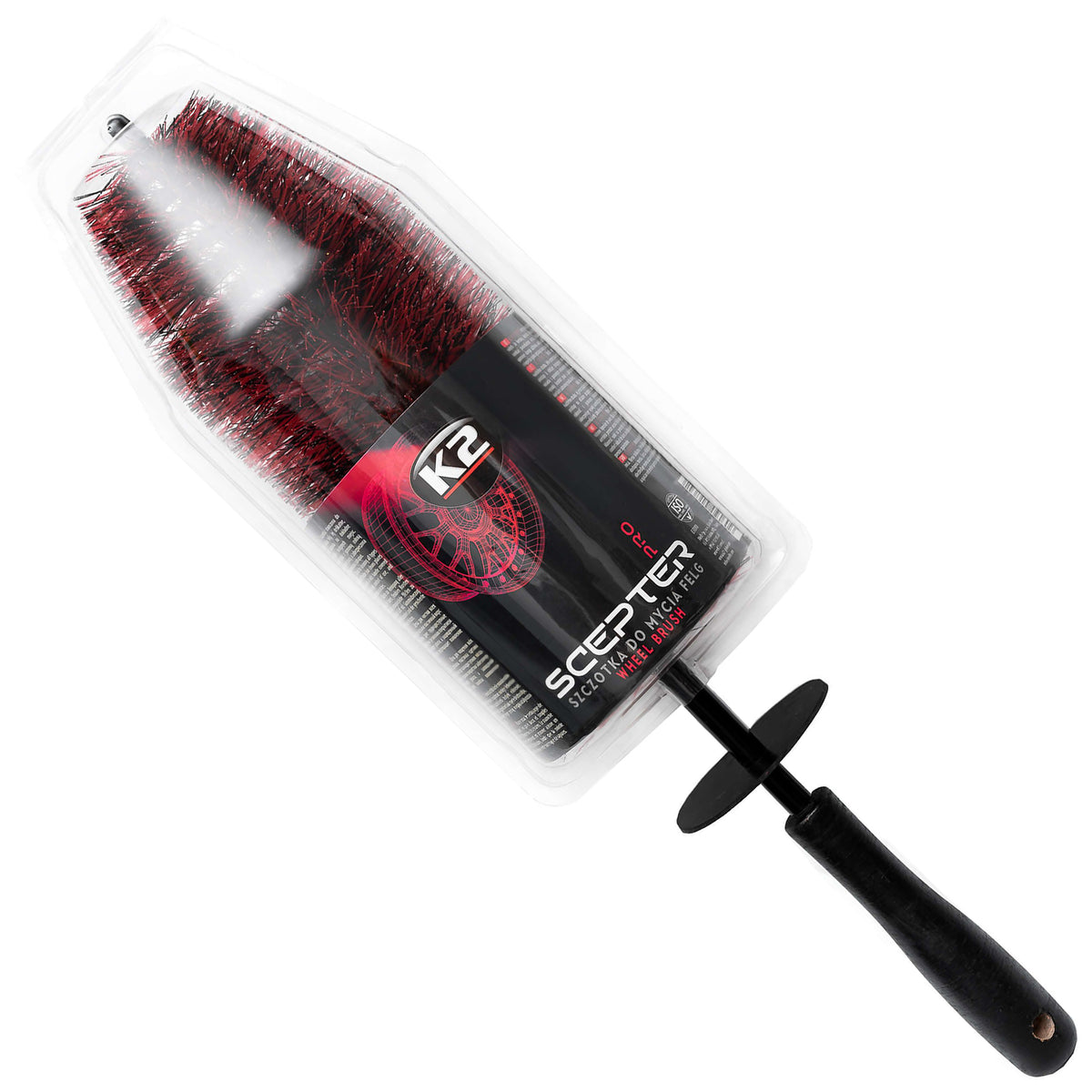 Четка за детайлинг на джанти и тасове K2 SCEPTER D7010