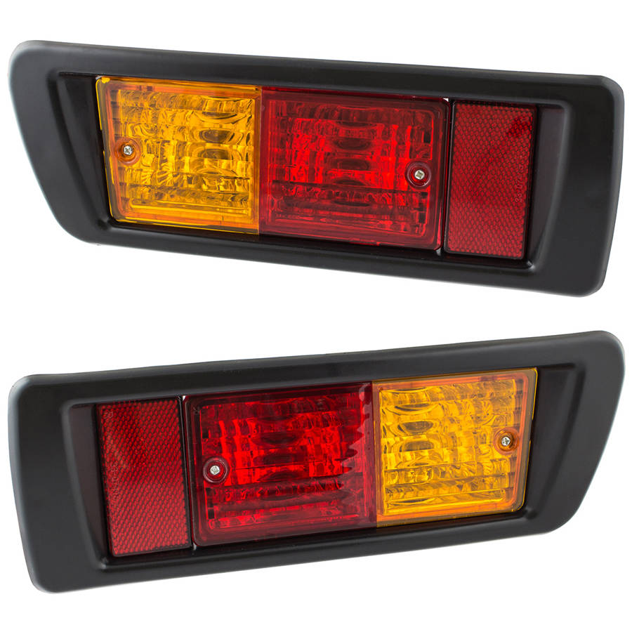 Чифт задни светлини в бронята за Toyota Land Cruiser 3 FJ90 1996–2002