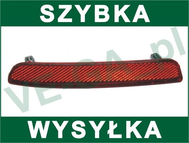 Светлоотразител в задната броня за Голф 5 (VW Golf 5) 2003–2009