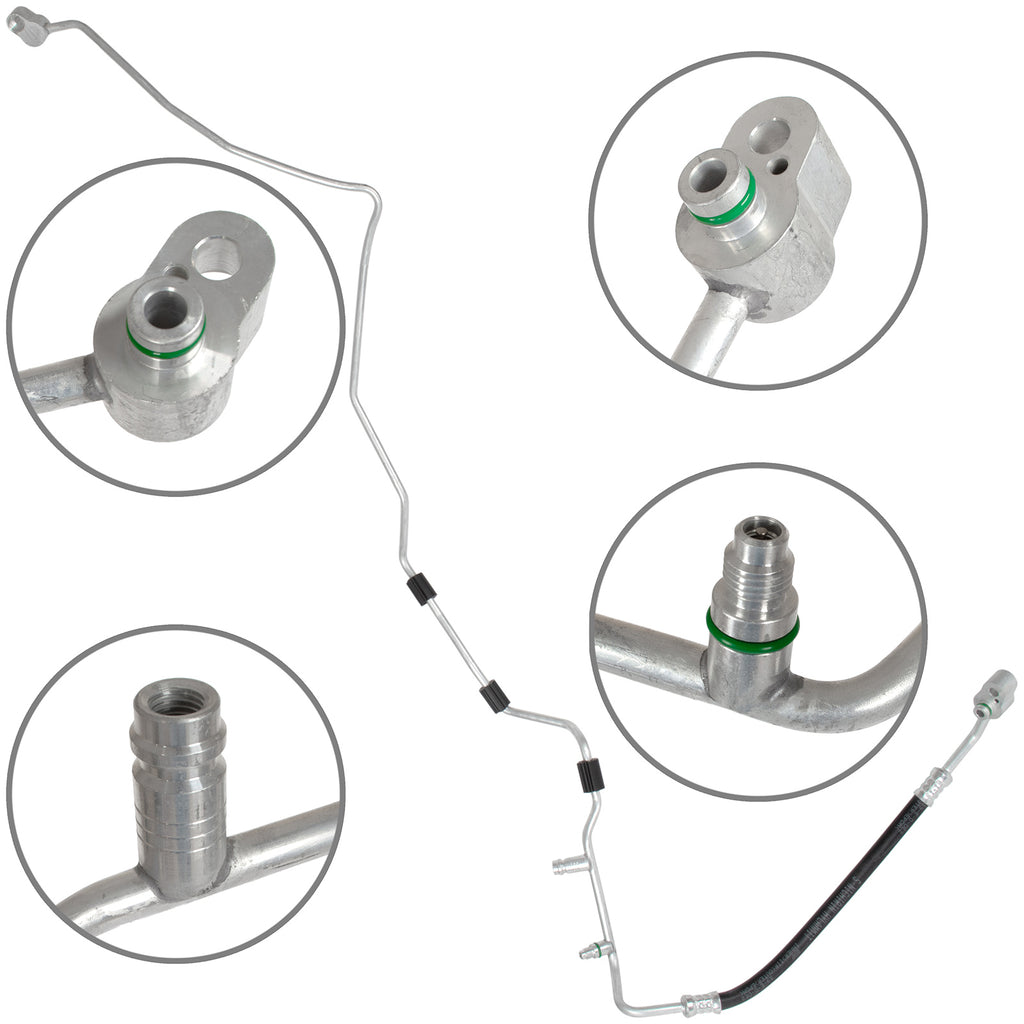 Conductă aer condiționat pentru VW PASSAT B7 2010–2014 – 3C0820741A
