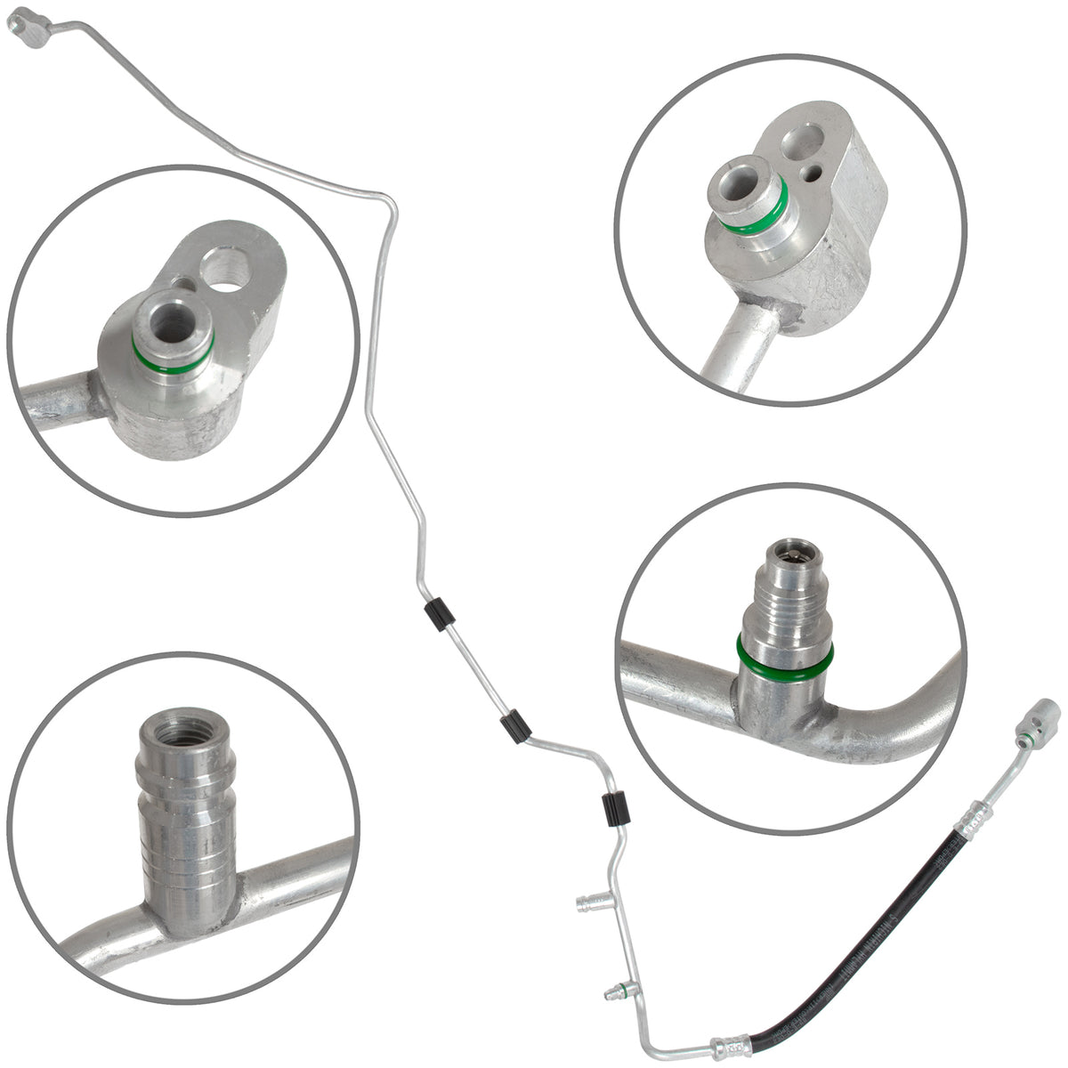 Conductă aer condiționat pentru VW PASSAT B7 2010–2014 – 3C0820741A