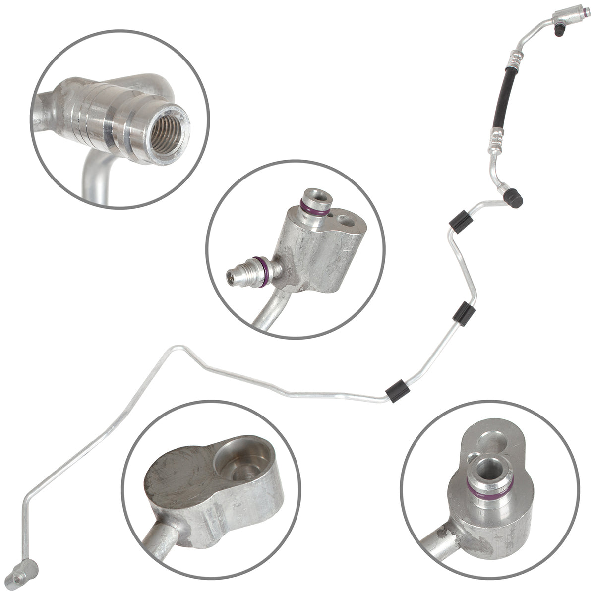 Conductă aer condiționat pentru VW TOURAN 2003–2010 – 1T0820741AL